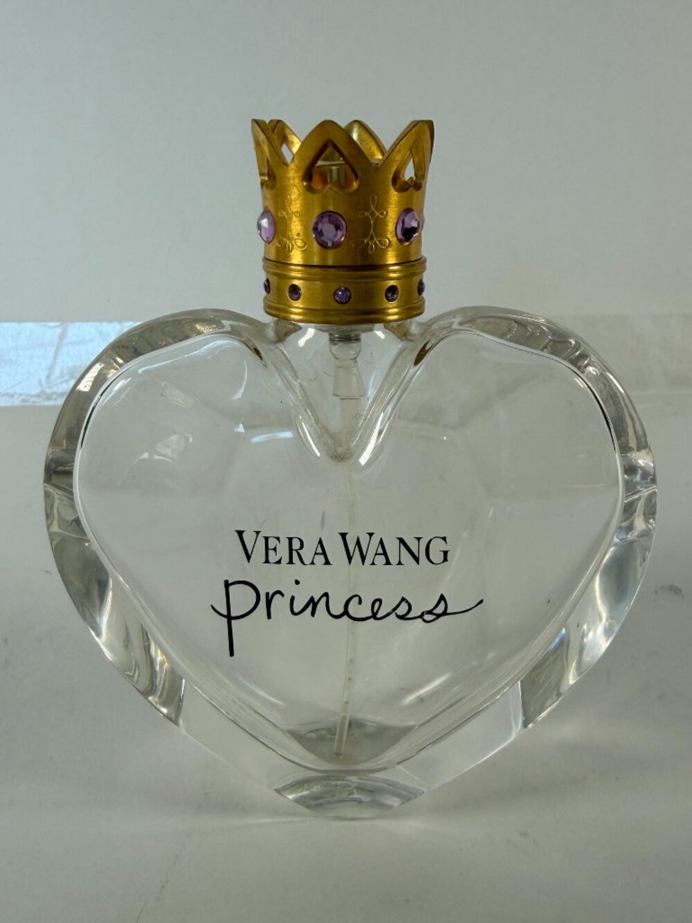 Vera Wang Princess EMPTY Heart Perfume Bottle